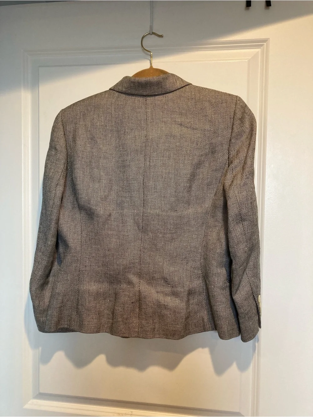 Ralph Lauren vintage black and White Herringbone Blazer size 8 - Picture 6 of 6
